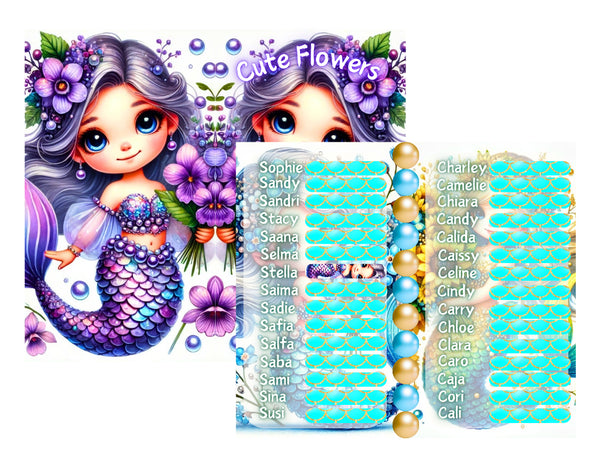 Cute Flower Mermaids/ 30 Mini Challenges