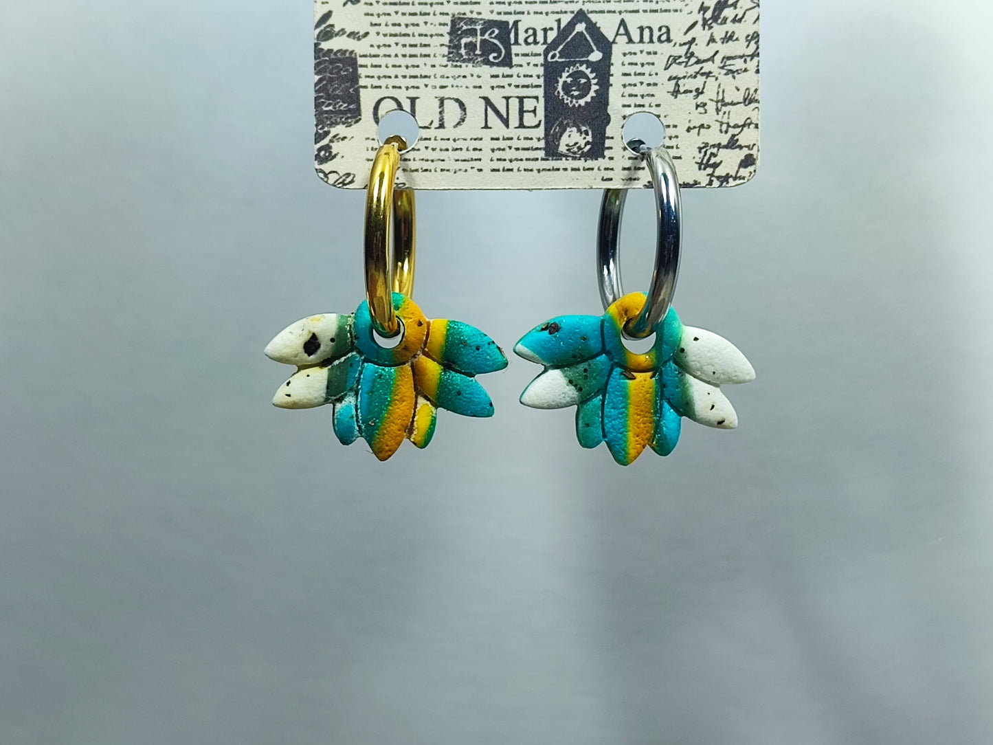 Mini Bloom Ocean Sand Creolen