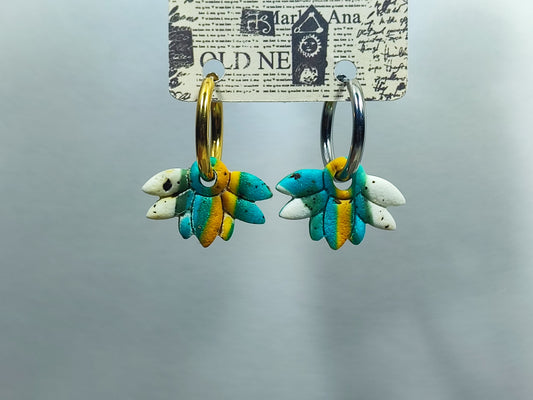Mini Bloom Ocean Sand Creolen