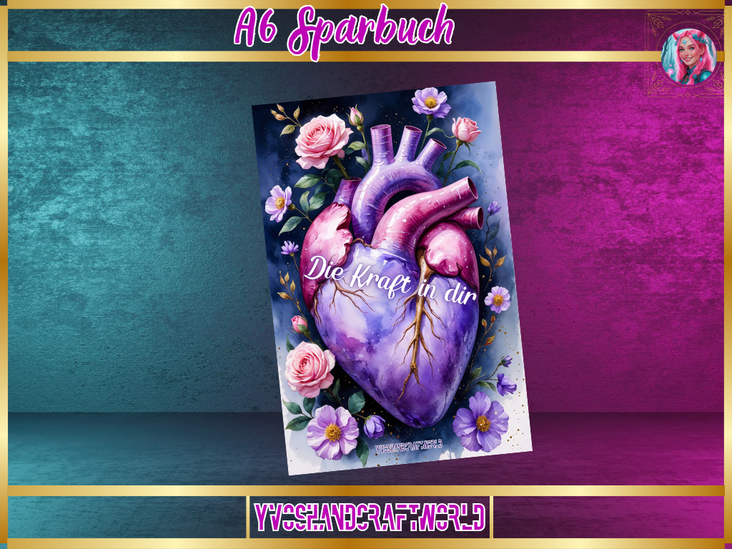 Sparbuch Gesundheit - Yvoshandcraftworld