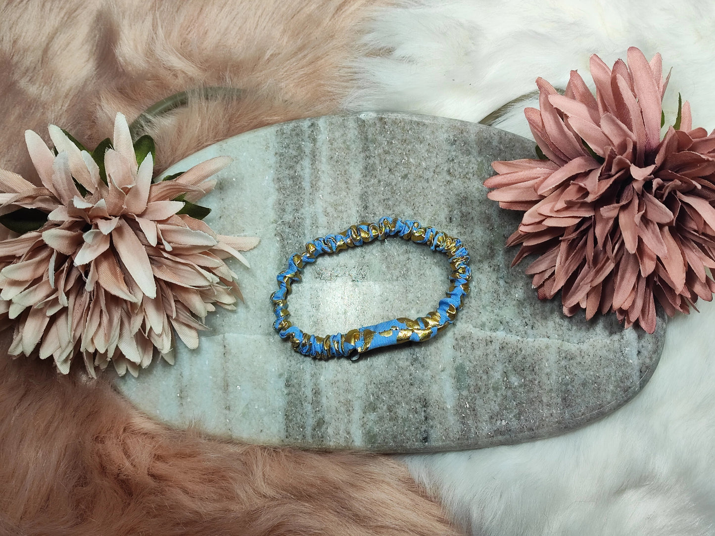 Ocean Gold  - Scrunchie Mini