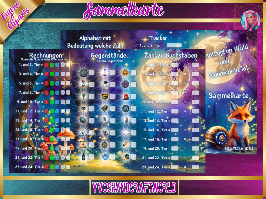 Rettet den Regentropfen Wald und das Mondschein Tal