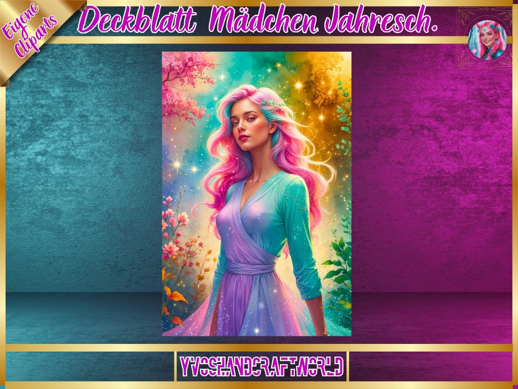Deckblatt Mädchen Jahresch. - Yvoshandcraftworld