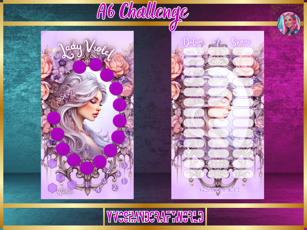 Lady Violet Challenge - Yvoshandcraftworld