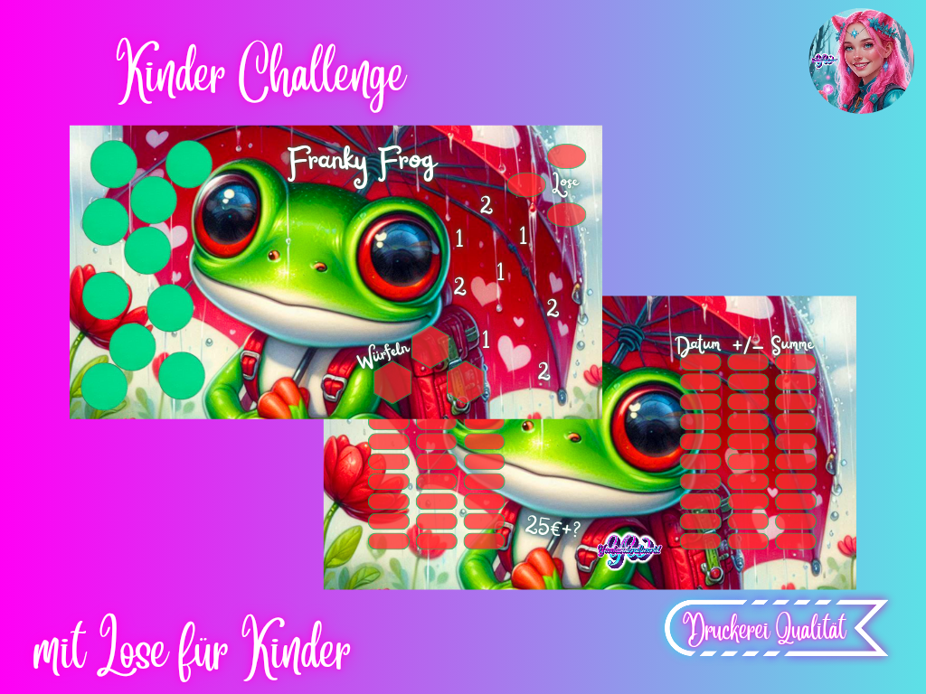 Franky Frog Challenge - Yvoshandcraftworld