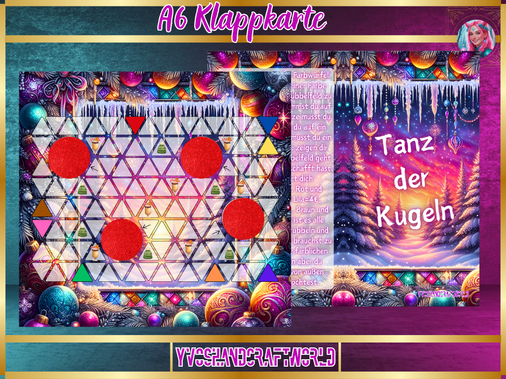 Winterzauber Bag A6 - Yvoshandcraftworld