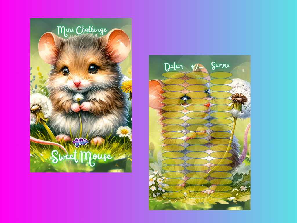 Sweet Mouse Challenge zum einheften