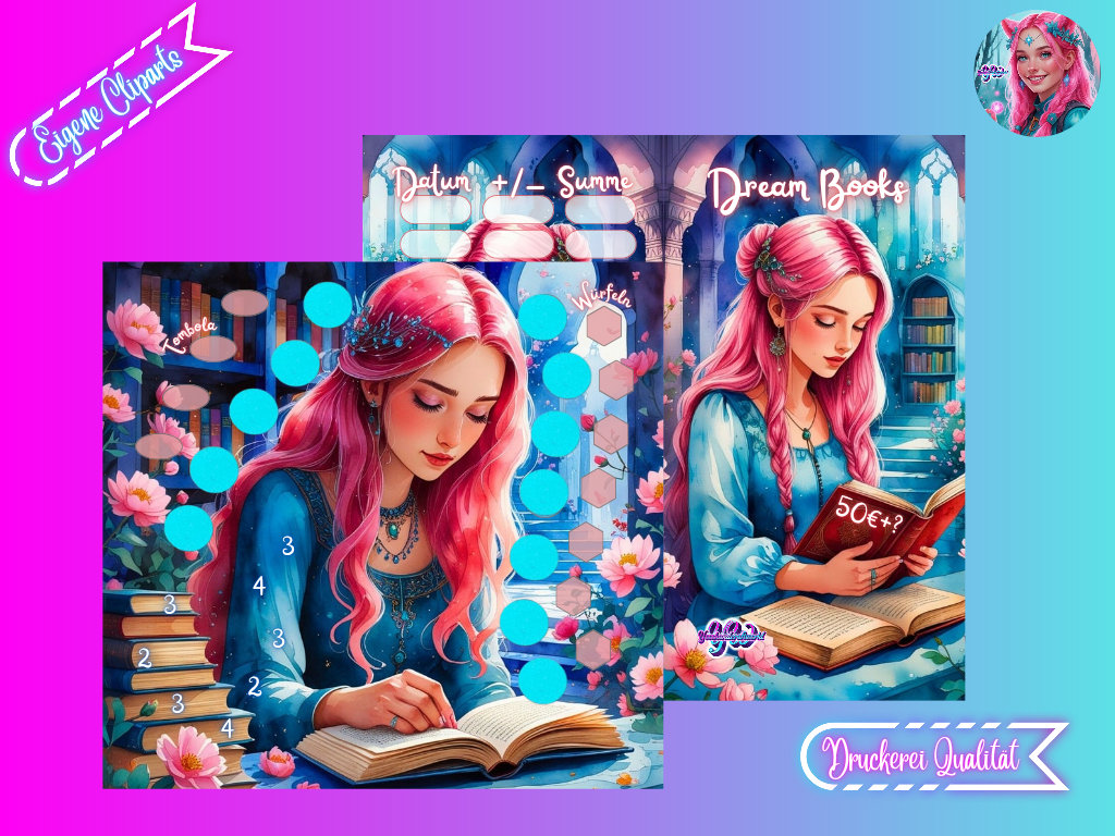 Dream Books Klappkarte