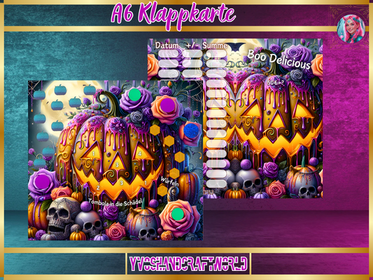 Boo Delicious Klappkarte