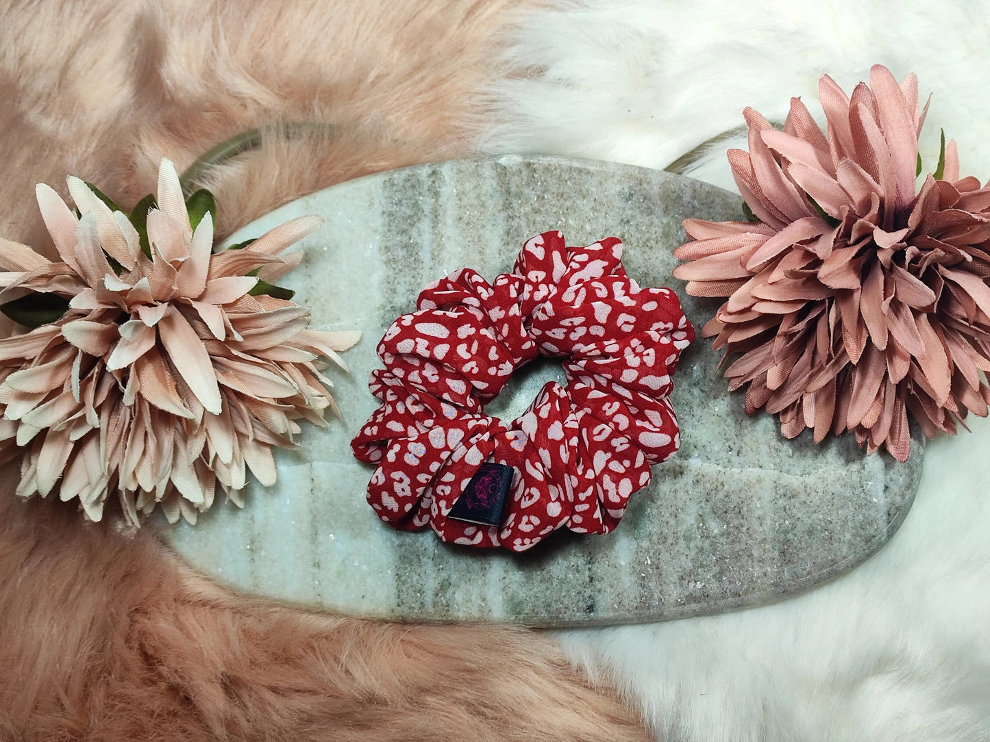 Cherry Red - Scrunchie Medium