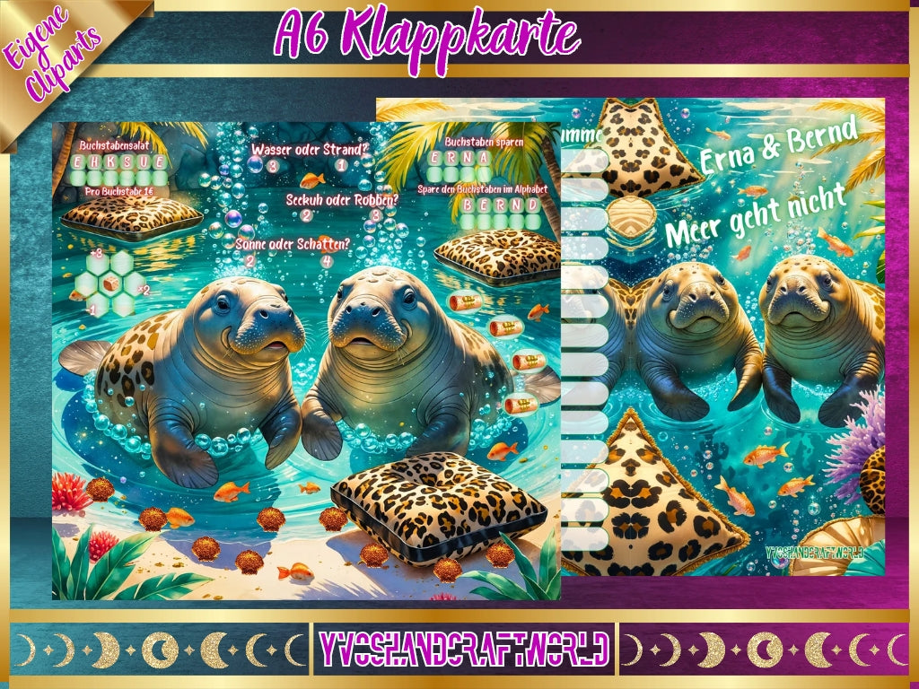 Erna & Bernd Klappkarte
