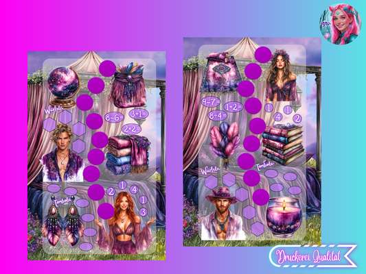 Purple Love Challenge zum einheften