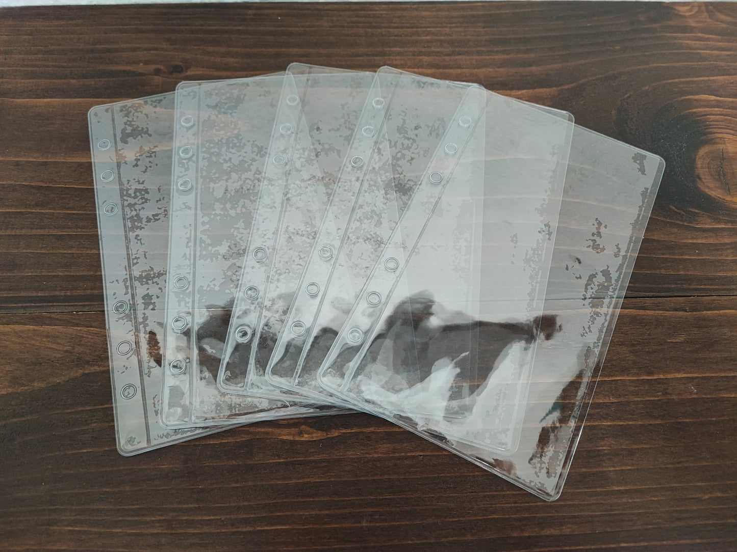 Zippless Hüllen clear/ A6 /A7/A5 Umschlagmethode