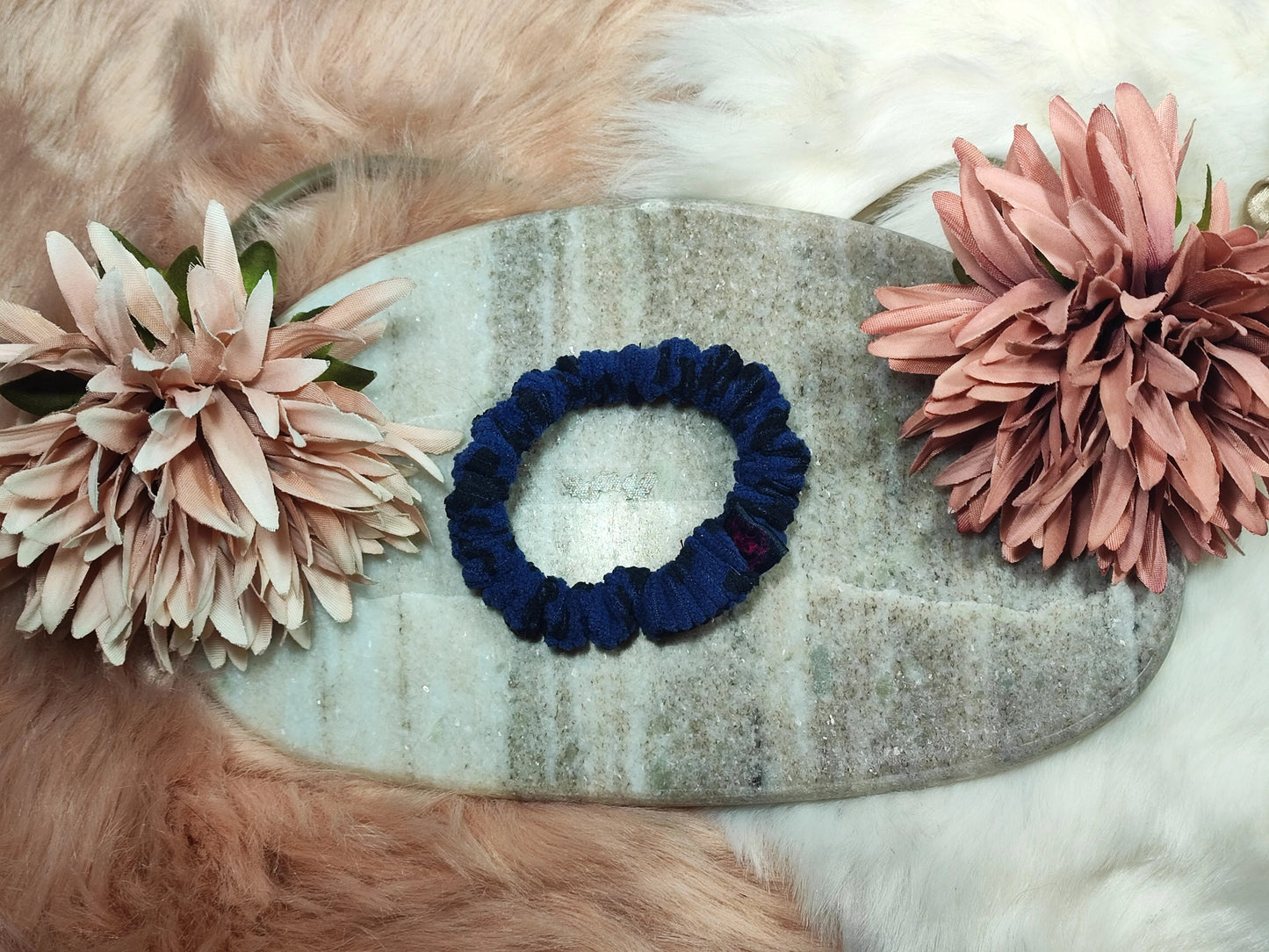 Deep Sea - Cord Scrunchie Small