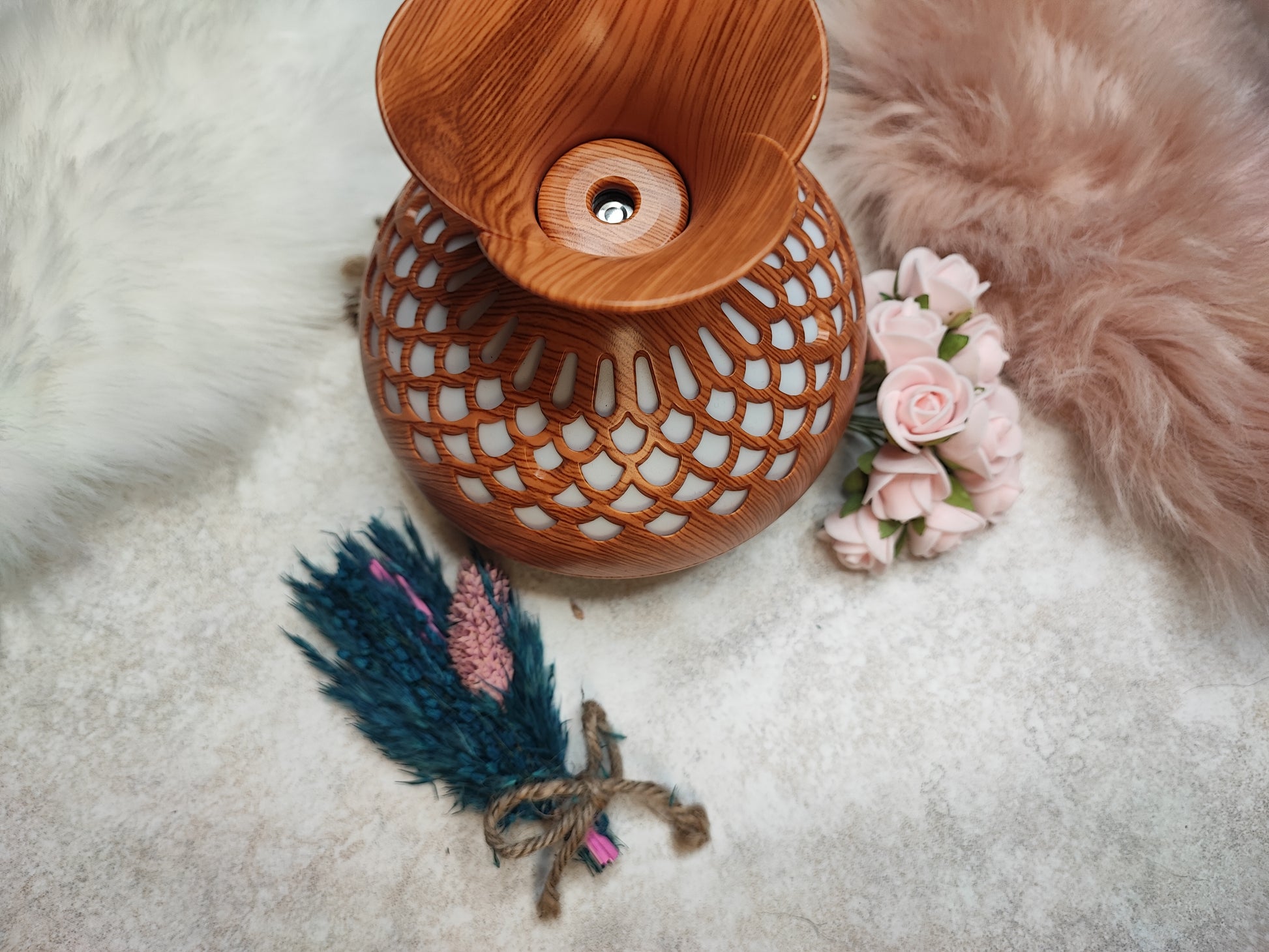 Ätherischer Diffuser Orient von Mein Shop mit dekorativem Design und Tropfenform, ideal für Aromatherapie und Raumduft.