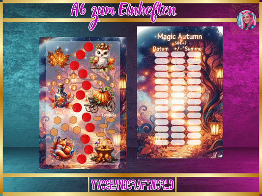 Magic Autumn matt foliert zum Einheften