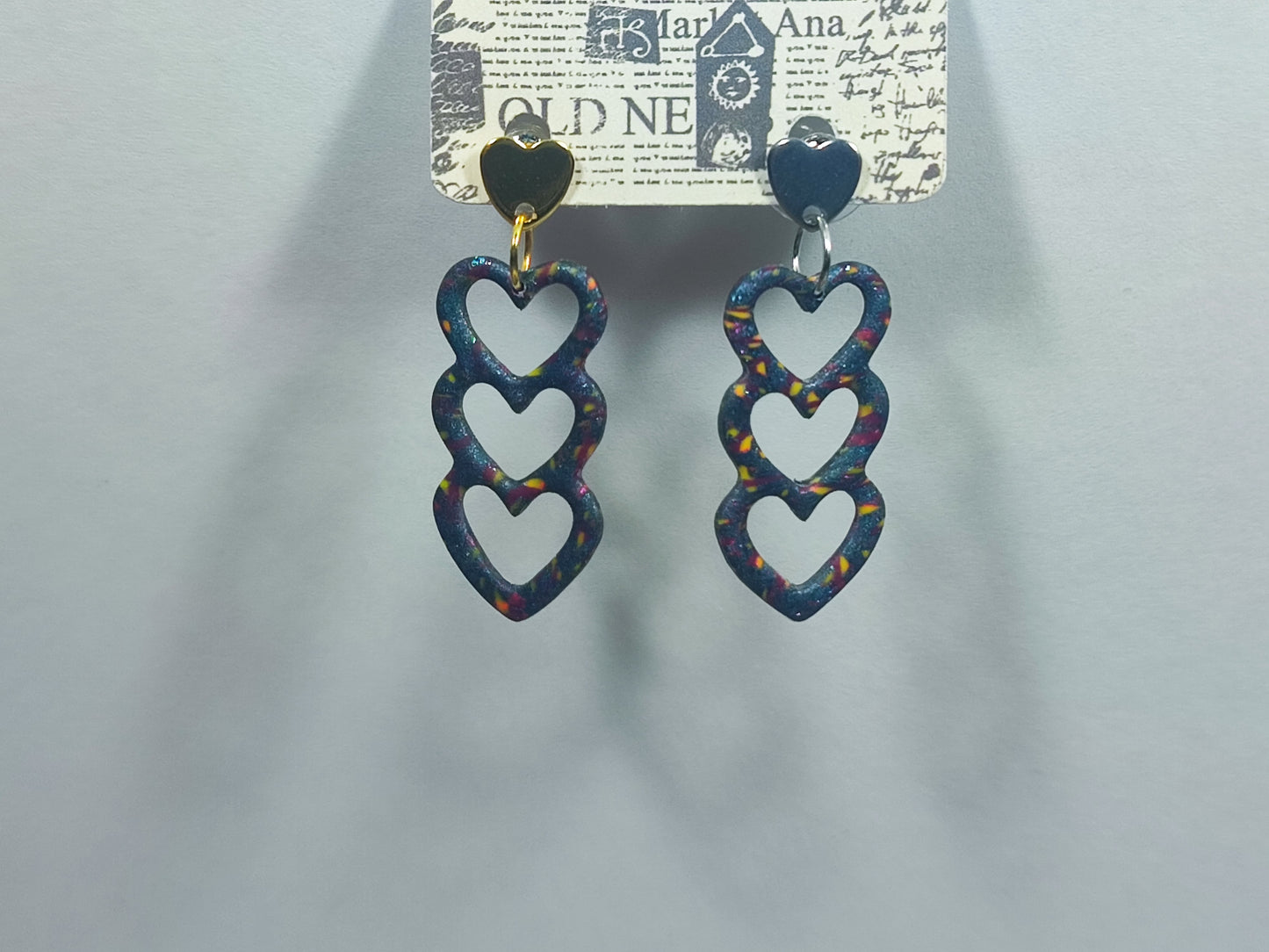 Heart Wild Retro Ohrring