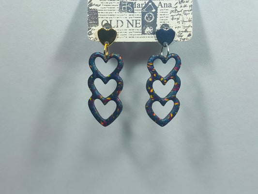 Heart Wild Retro Ohrring