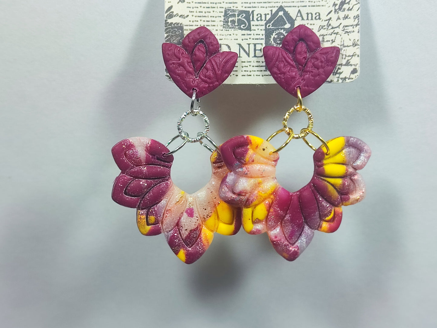 Toskana Berry Statement Ohrring
