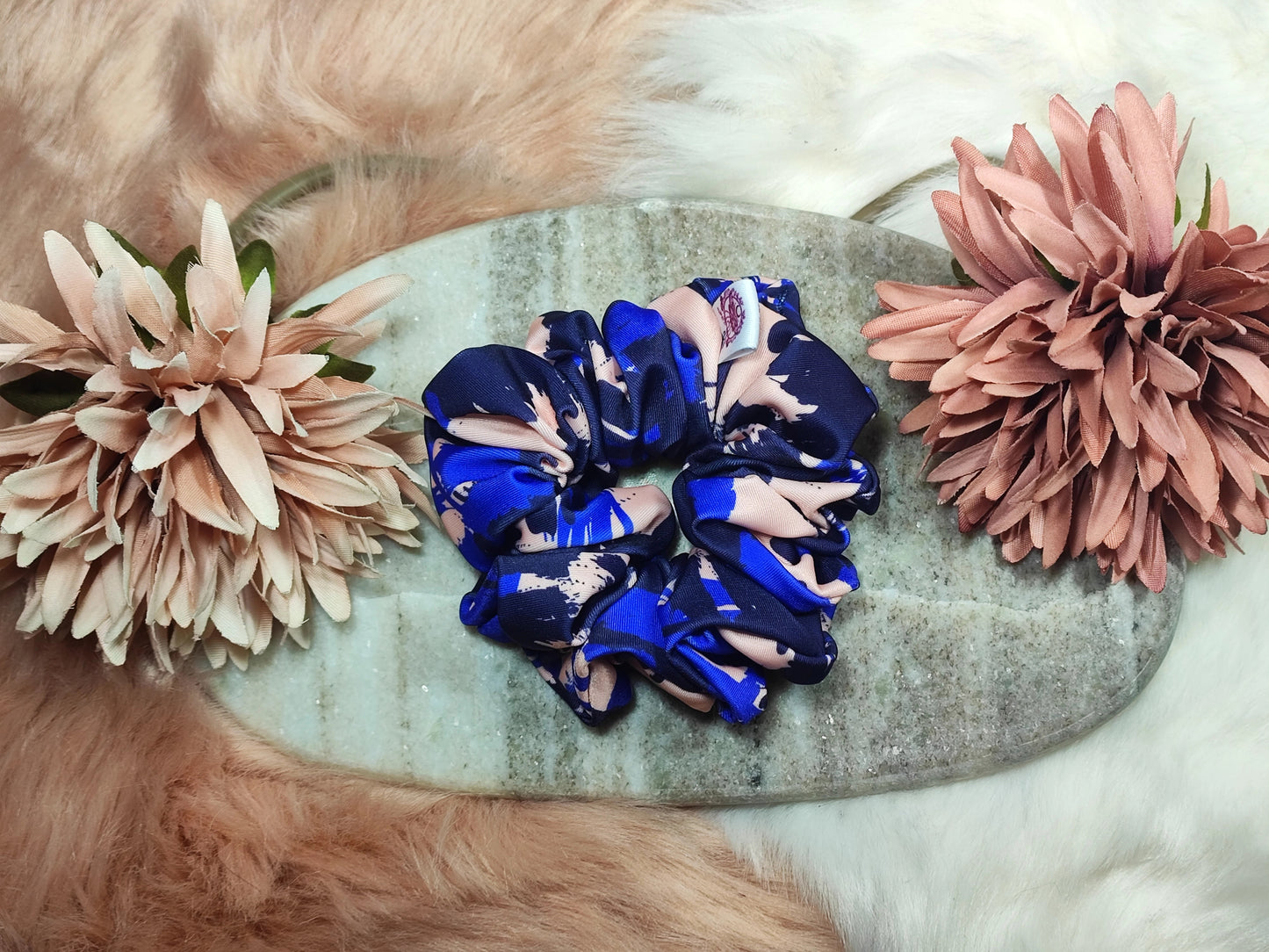 Ocean Storm Motion and Ocean  Scrunchie Medium