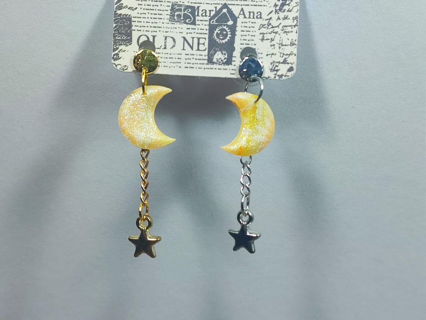 Moon Glitter Ohrring