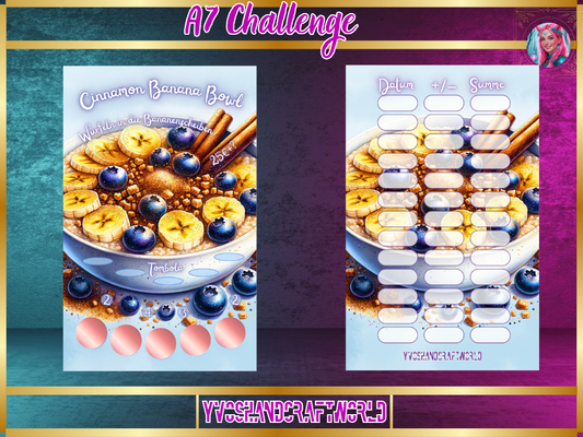Bananenschale mit Zimt, präsentiert in einer Schüssel, für den Cinnamon Banana Bowl Challenge, von Mein Shop.