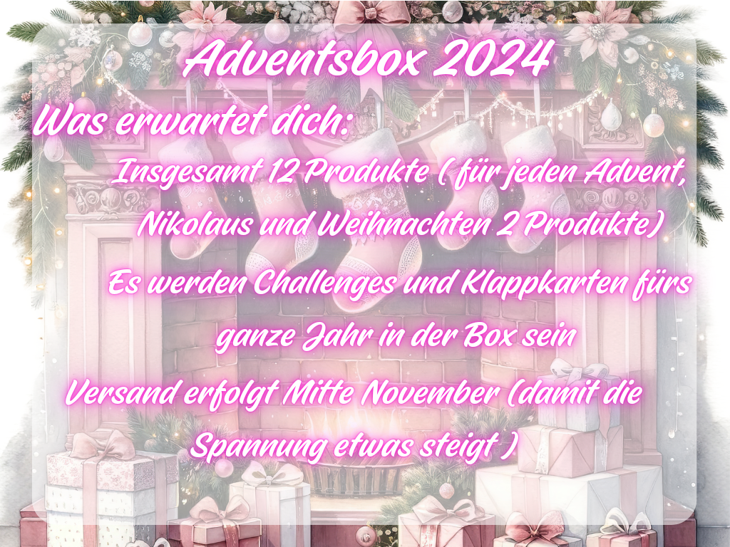 Adventsbox VORVERKAUF Yvoshandcraftworld