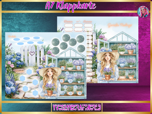 Garden Feelings Klappkarte A7