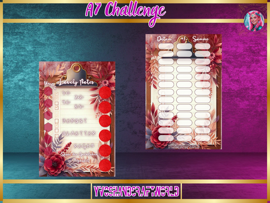 Lovely Notes Challenge A7