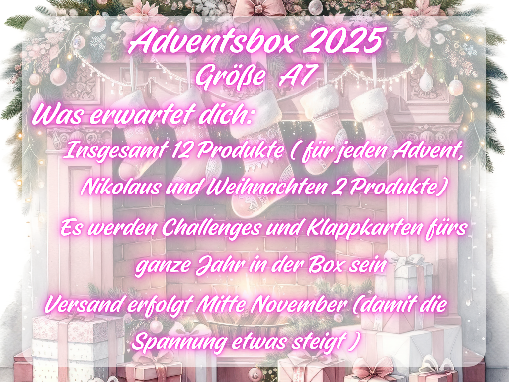 Adventsbox 2025 Größe A7