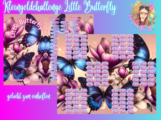 Kleingeld Challenge Little Butterfly