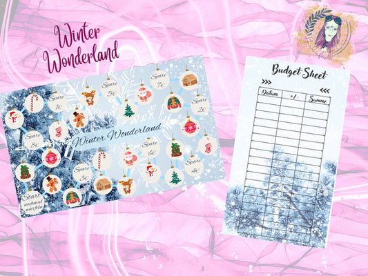 Winter Wonderland Spar Spiel / Umschlagmethode